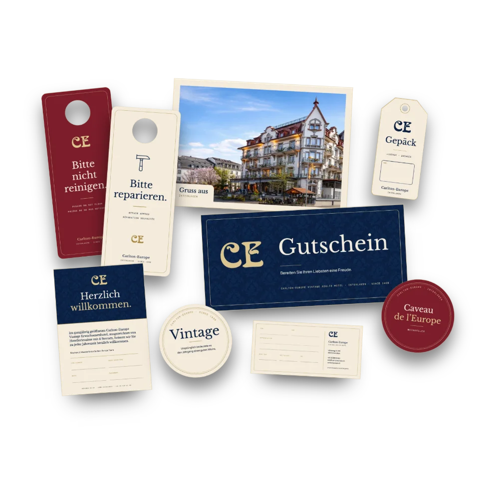 Drucksachen: Carlton-Europe