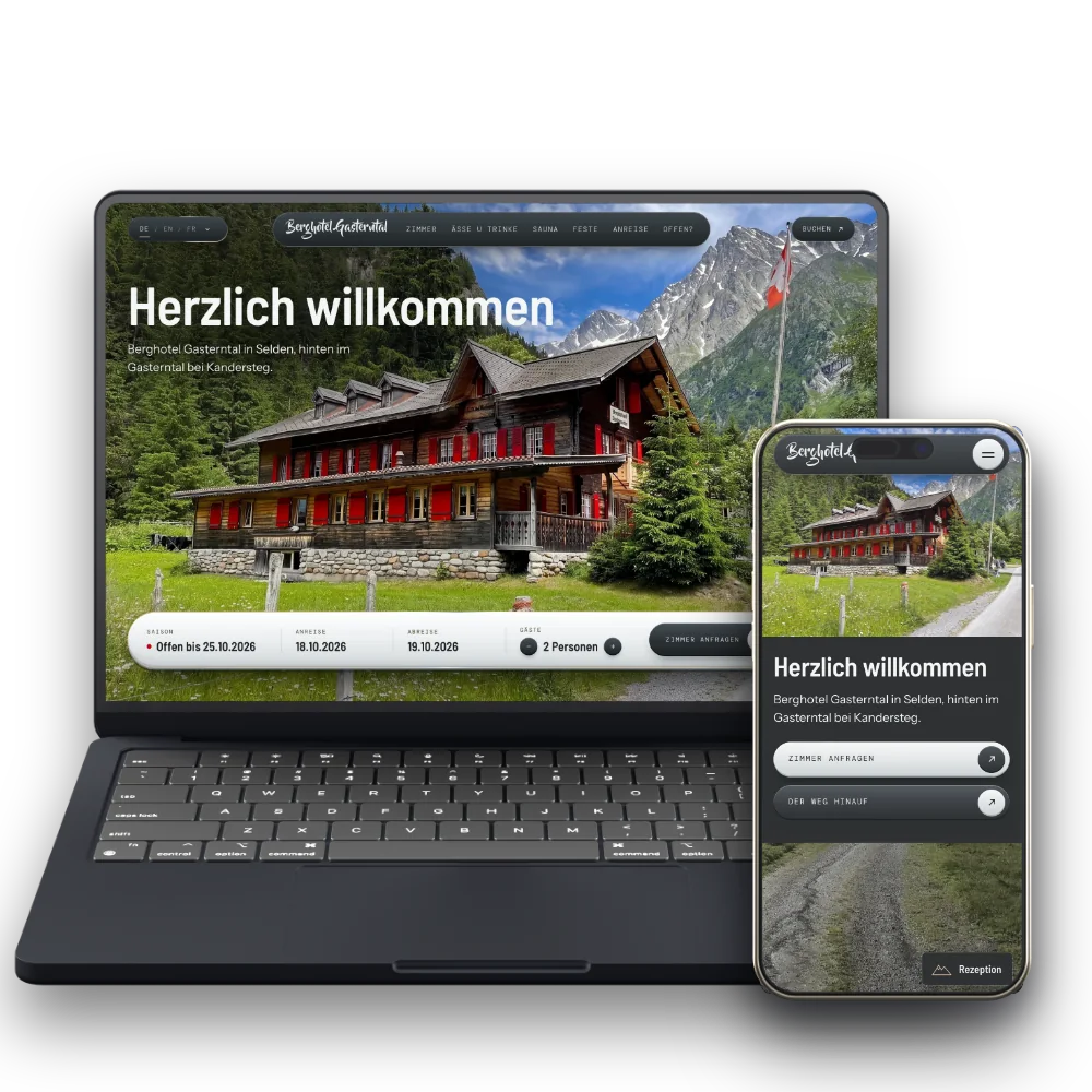 Website: Berghotel Gasterntal
