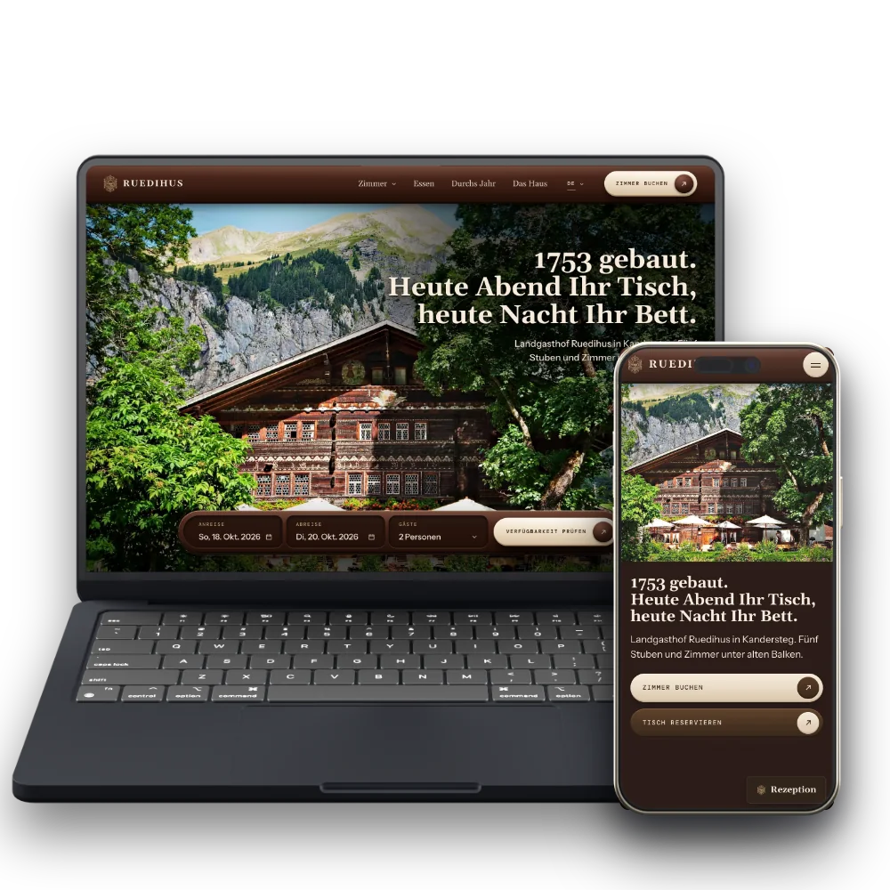 Website: Landgasthof Ruedihus
